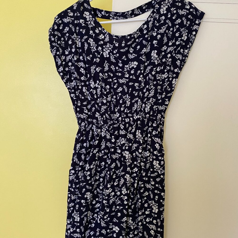 Kohl's navy floral dress
